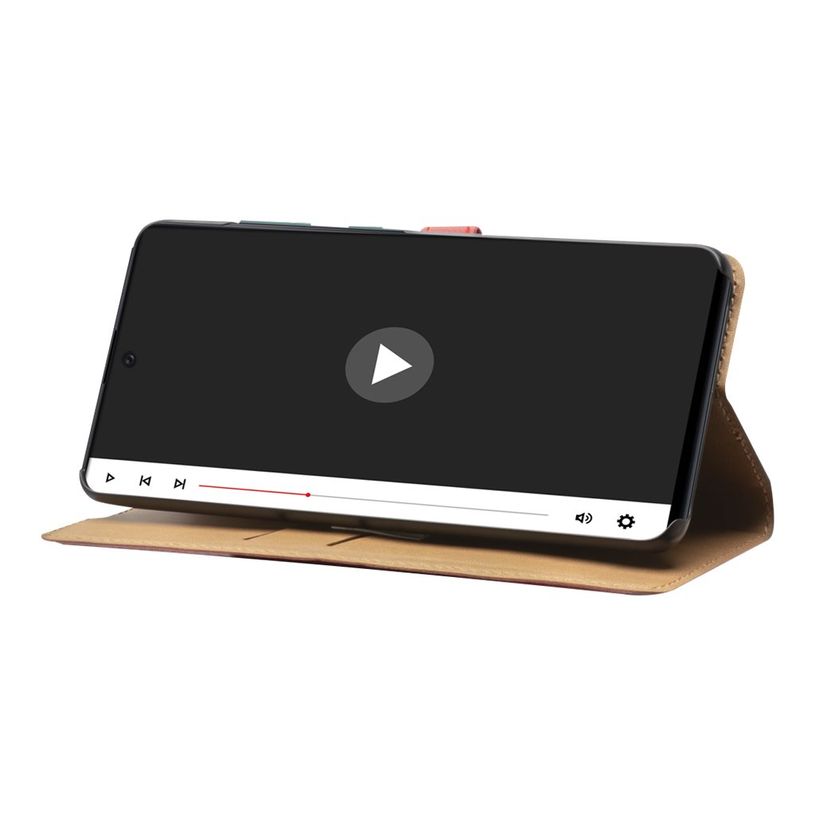 3571211452416-BigBen - Etui folio pour Iphone 12/12 Pro - rouge-P_400008525_1-2