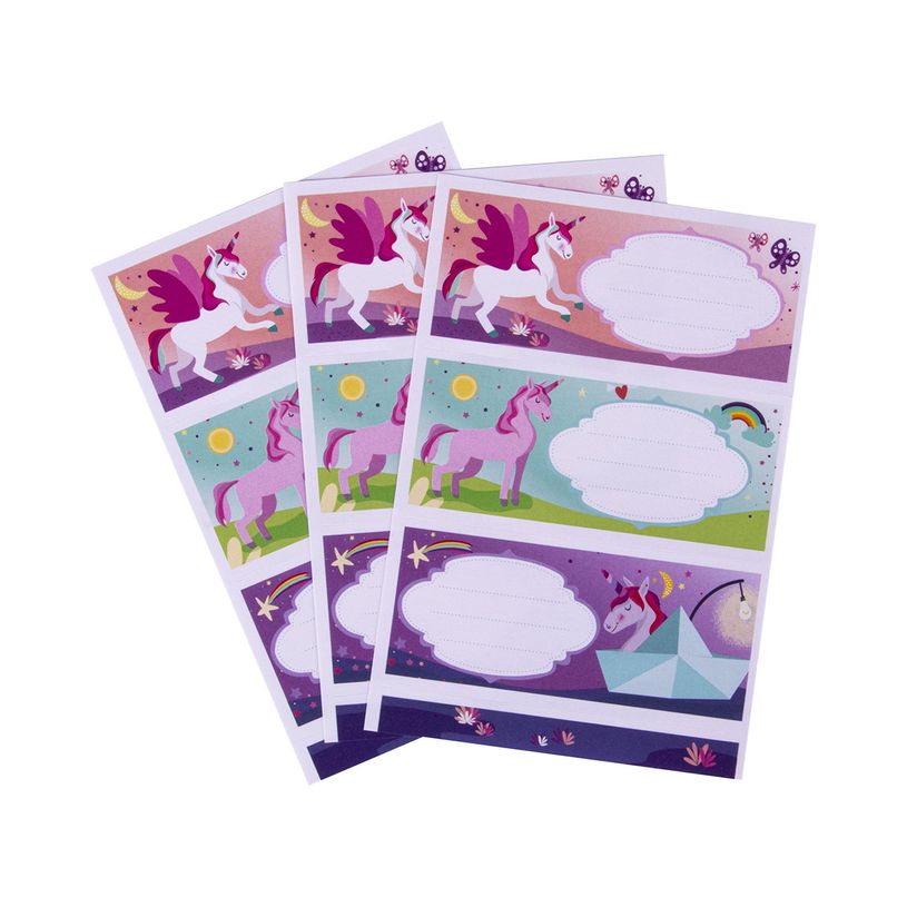 8410782184355-Apli Licornes - 9 Étiquettes scolaires - 36 x 81 mm-P_400008554_2-0