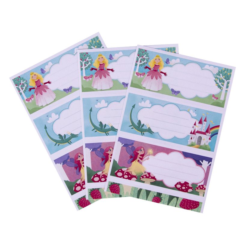 8410782184362-Apli Princesses - 9 Étiquettes scolaires - 36 x 81 mm-P_400008555_3-0