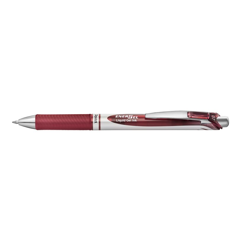 884851051042-Pentel Energel - Roller rétractable - 0,7 mm - bordeaux-P_400008594_1-0
