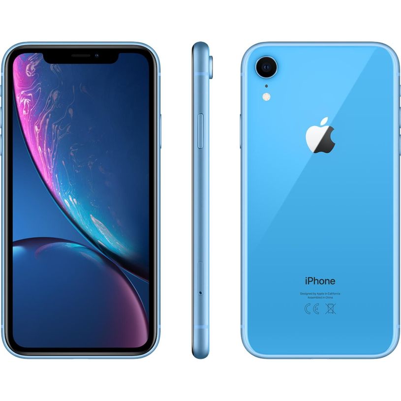 3701083004998-Apple iPhone XR - Smartphone reconditionné grade A+ - 4G - 64Go - bleu-P_400008601_5-3