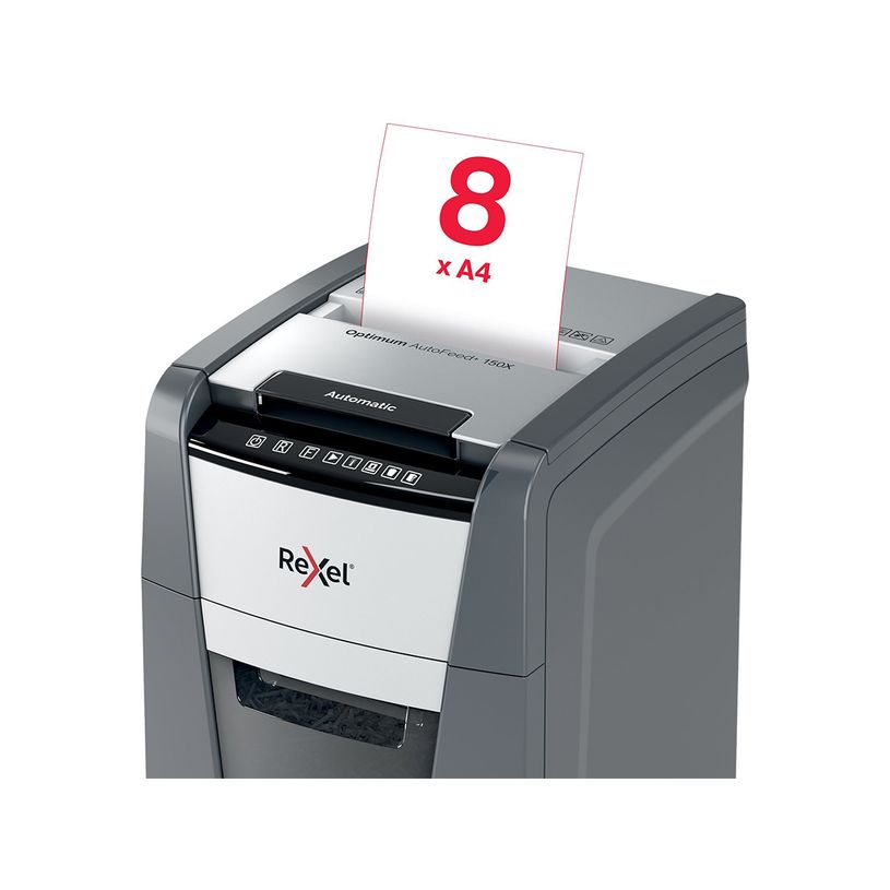5028252613897-Rexel Optimum Auto+ 150X - destructeur de documents coupe croisée - 150 feuilles - Corbei-P_400008631_7-3