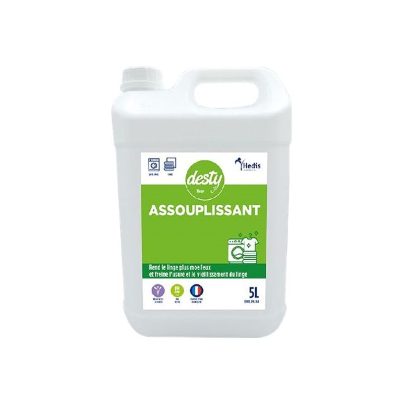 3760170624891-Desty - Assouplissant adoucissant - liquide - 5 L - lavande fraîche-P_400008669_1-0