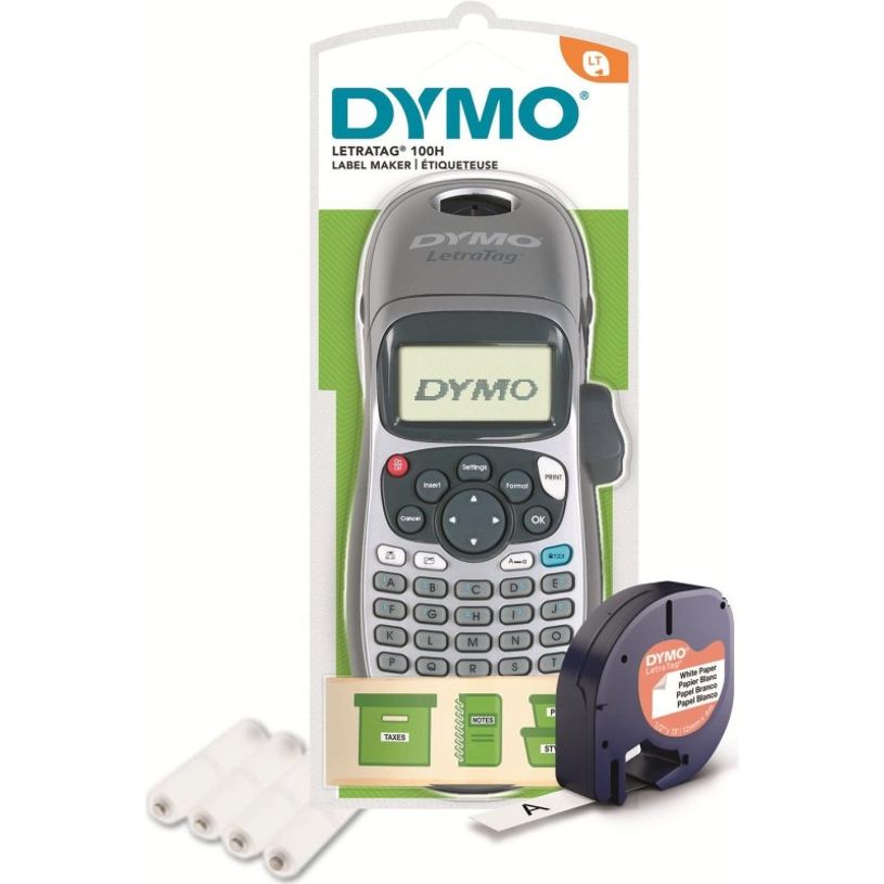 3026981422799-Dymo LetraTag LT-100H - Étiqueteuse - imprimante d'étiquettes monochrome - impression par transfe-P_400008824_1-0