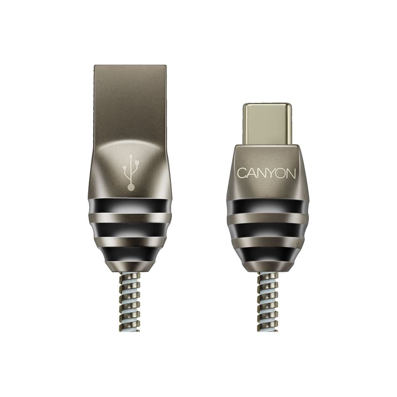 5291485004026-Canyon - câble USB type A vers Micro USB métallique - 1 m - gris-P_400008837_3-0