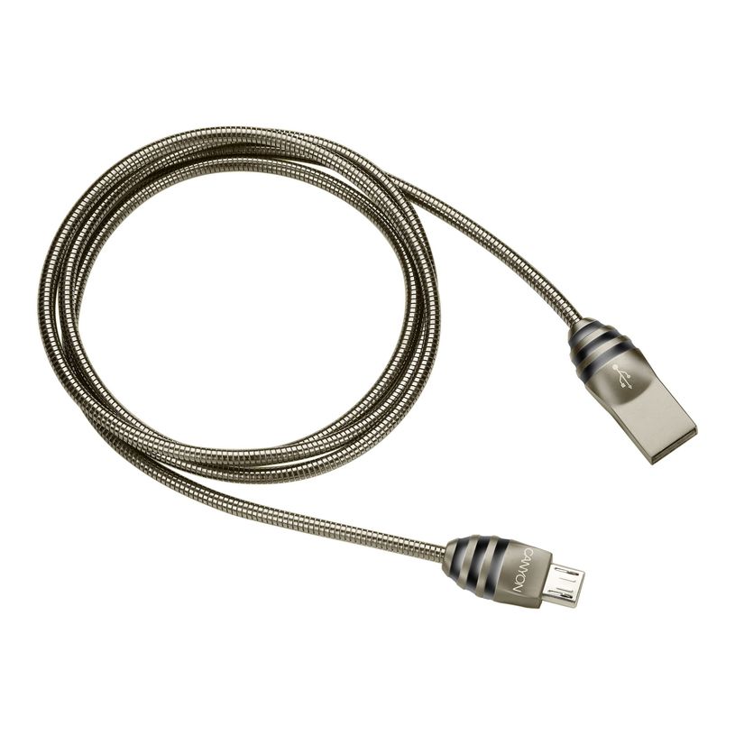 5291485004026-Canyon - câble USB type A vers Micro USB métallique - 1 m - gris-P_400008837_4-1