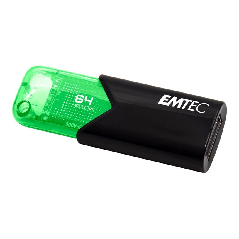 3126170173157-Emtec B110 Click Easy 3.2 - clé USB 3.2 - 64 Go - vert-P_400008841_1-0