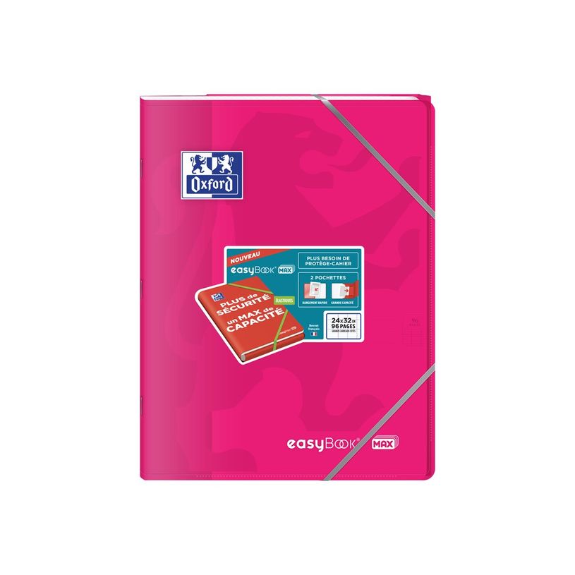3020120165783-Oxford EasyBook Max - Cahier polypro 24 x 32 cm - 96 pages - grands carreaux (Seyes) - disponi-P_400008853_4-3