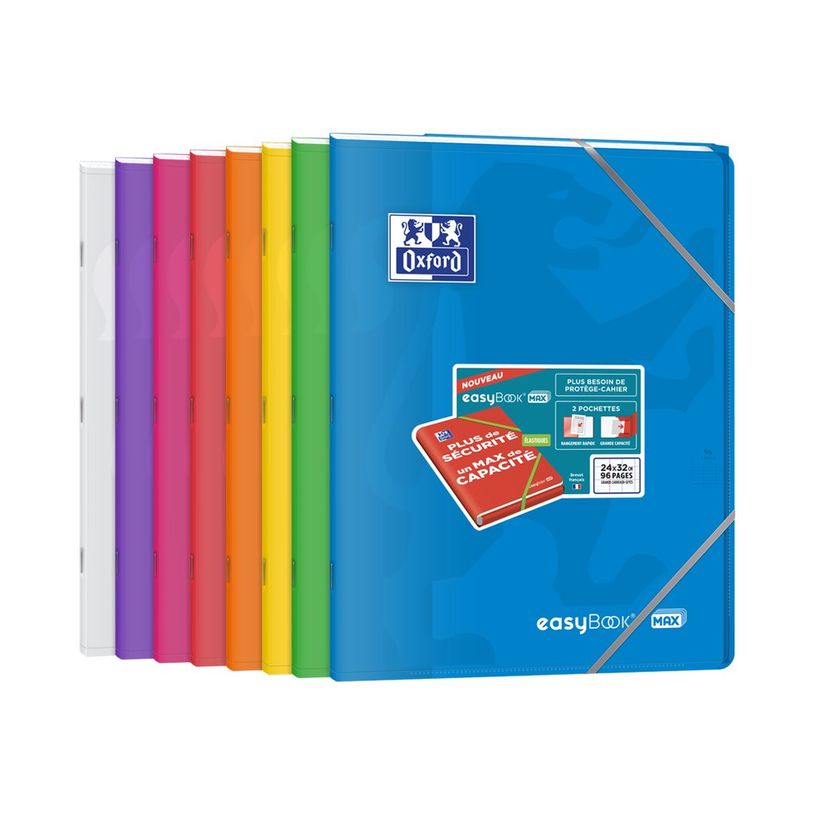 3020120165783-Oxford EasyBook Max - Cahier polypro 24 x 32 cm - 96 pages - grands carreaux (Seyes) - disponi-P_400008853_9-8