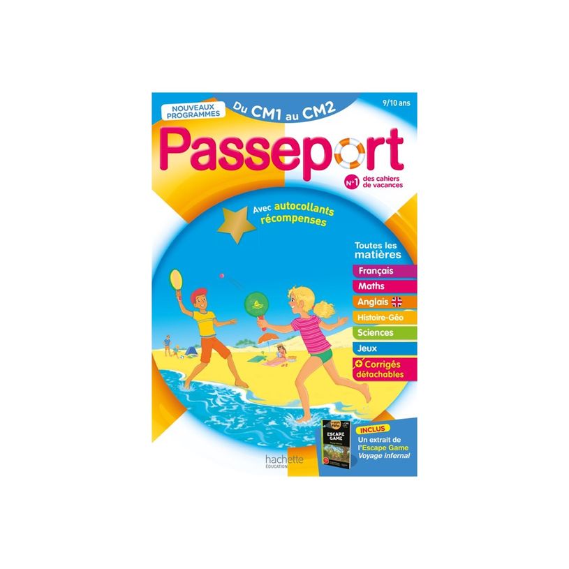 9782017147879-Passeport Cahier de Vacances - Du CM1 au CM2 - livre d'exercices-P_400008910_1-0
