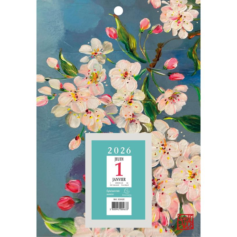 3660942074537-Exacompta - Plaque avec bloc éphéméride Sophie Adde - différents modèles disponibles--1