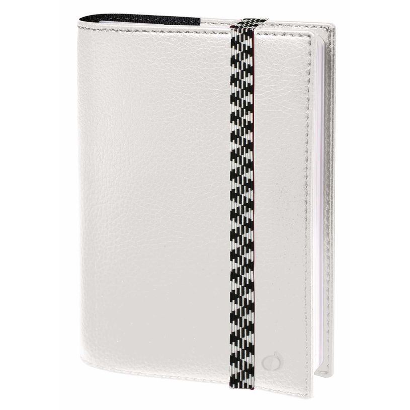 3371010458554-Agenda spiralé à élastique Time & Life Pocket - 1 semaine sur 2 pages - 10 x 15 cm - blanc - Quo Vad--1