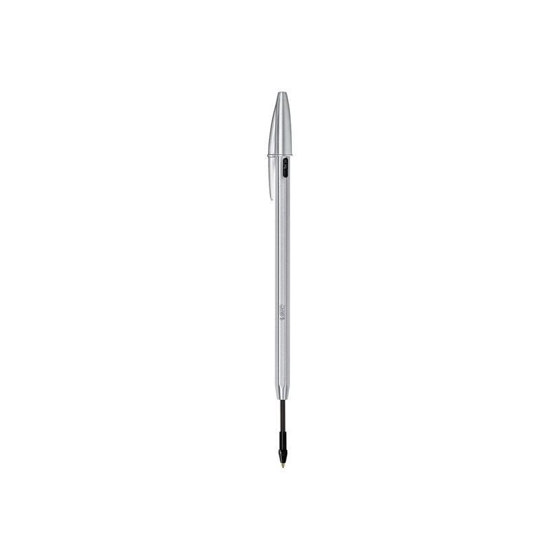 3086123640122-BIC Cristal Re'New - Stylo à bille noir + 2 recharges-P_400009159_4-3