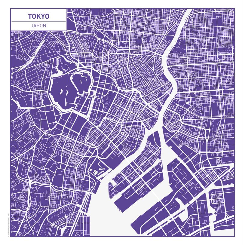 3592930018004-Bouchut Plans de villes - Calendrier illustré mensuel - 30 x 30 cm-P_400009174_3-2