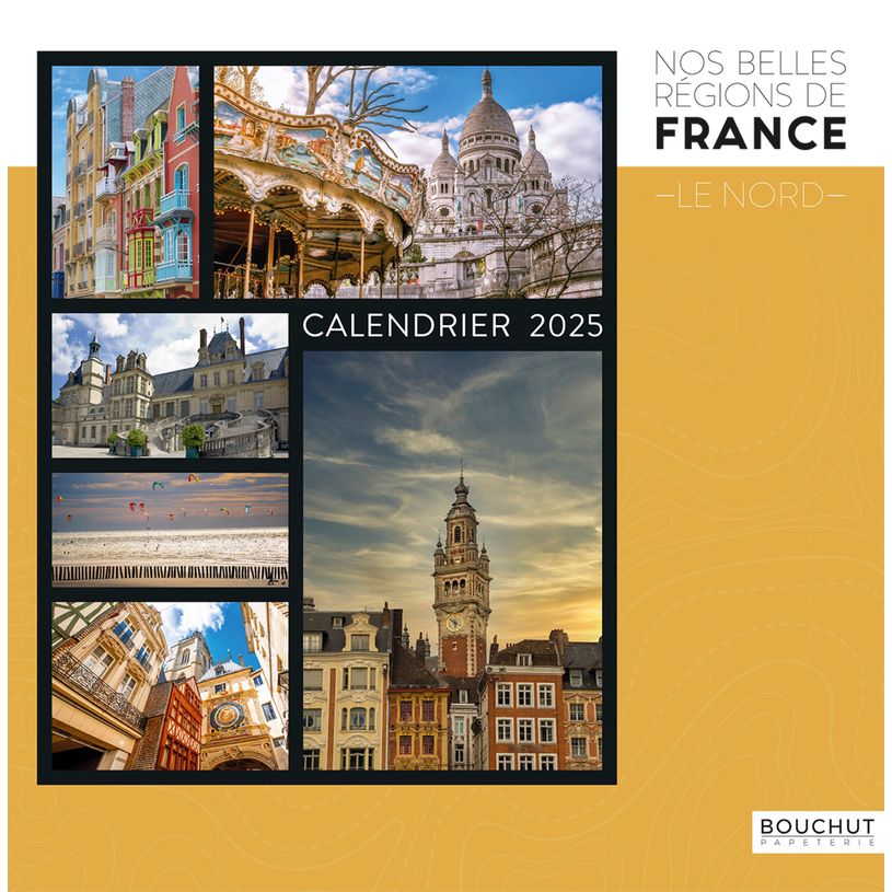 3592930022780-Calendrier illustré BOUCHUT 30 x 30 cm BELLES REGIONS DE FRANCE NORD 70 %-P_400009178_1-0