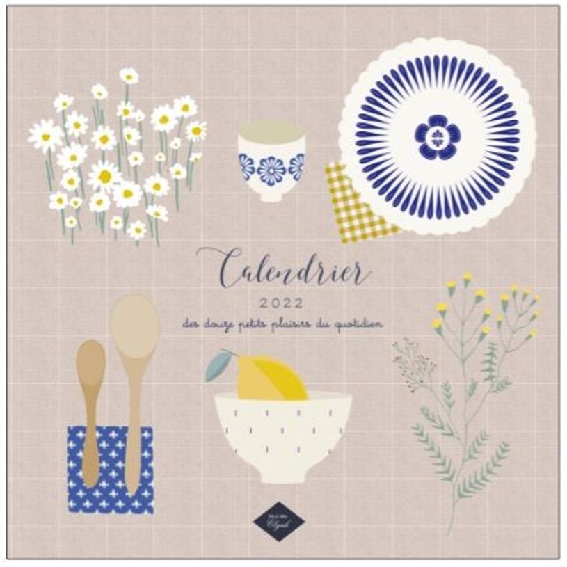 3700368755679-Blue Art Mr & Mrs Clynk - Calendrier illustré mensuel - 30 x 30 cm-P_400009183_1-0