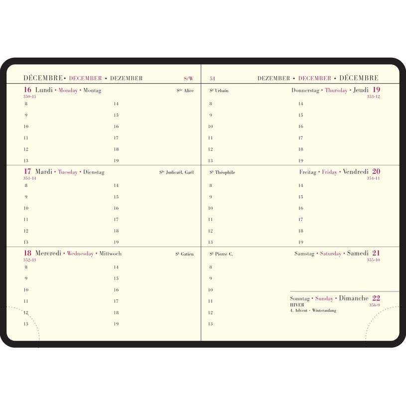 3660942074285-Agenda de poche Gwenaëlle Trolez La Semaine Planifiée 13 - 1 semaine sur 2 pages - 9 x 13 cm - disponible dans dif-P_400009204_4-3