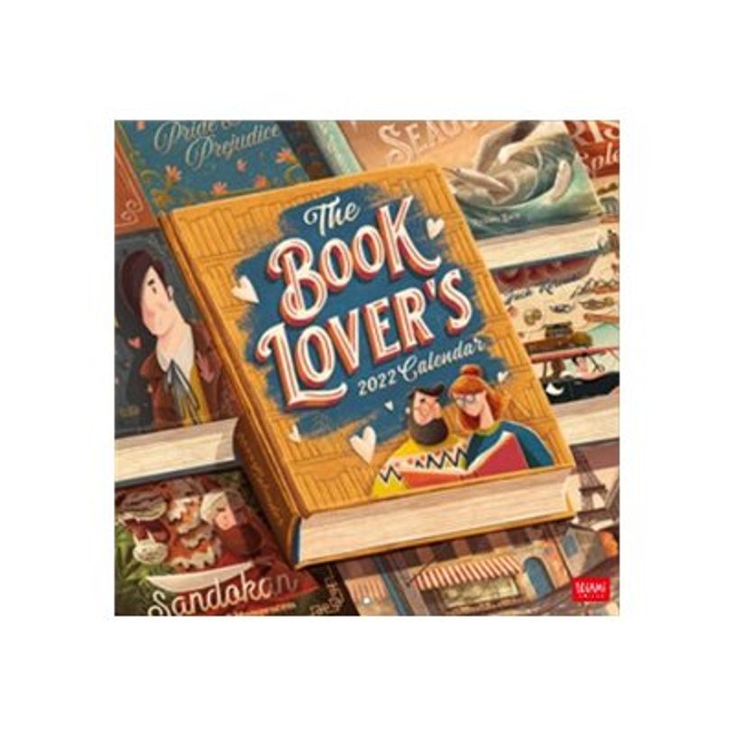 8054320561897-Legami Book Lover's - Calendrier mural - 30 x 29 cm-P_400009277_1-0