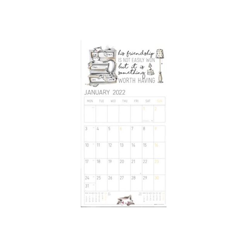 8054320561927-Legami Sketchy Cats - Calendrier mural - 30 x 29 cm-P_400009280_1-1
