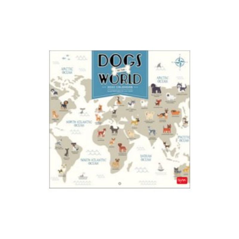 8054320561934-Legami Dogs Of The World - Calendrier mural - 30 x 29 cm-P_400009281_1-0