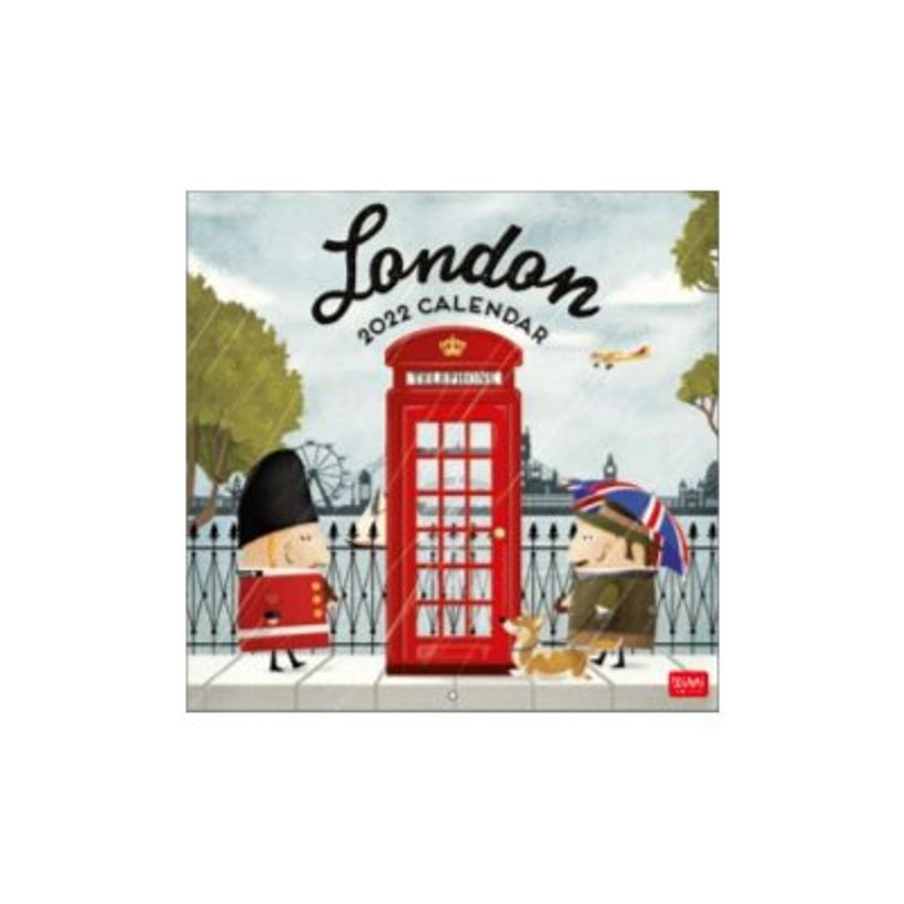 8054320562009-Legami London - Calendrier illustré mensuel - 30 x 29 cm-P_400009287_1-0