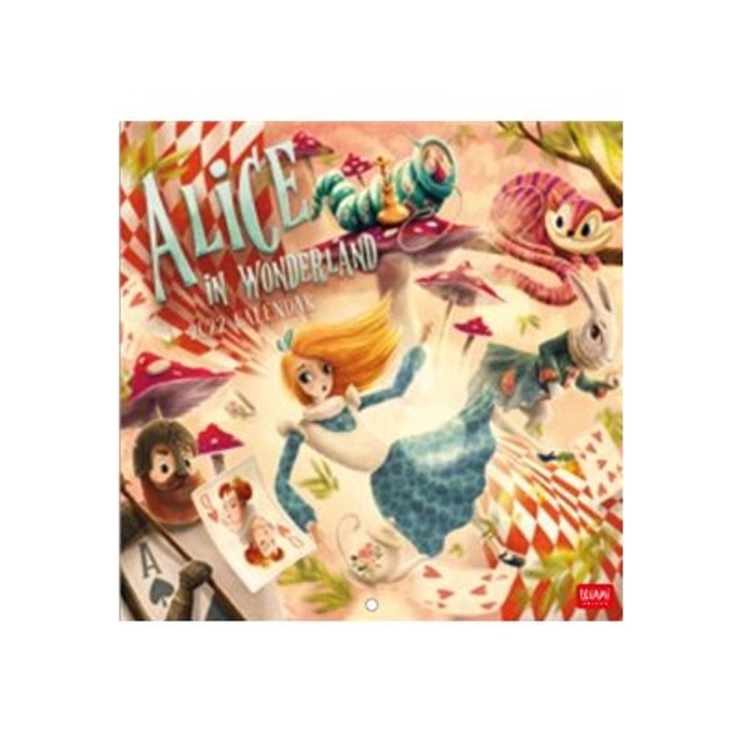 8054320562870-Legami Alice In Wonderland - Calendrier mural - 18 x 18 cm-P_400009320_1-0