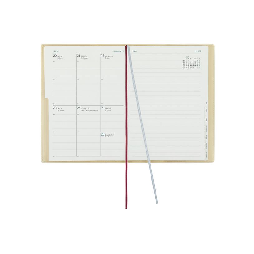 3664447107066-Agenda Feroe - 1 semaine sur 1 page + 1 page de notes - 15,5 x 21,5 cm - disponible dans d-P_400009328_7-3