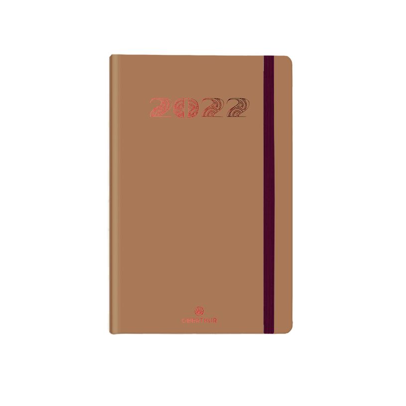 3664447107035-Agenda à élastique Cachemire - 1 semaine sur 2 pages - 10 x 15 cm - disponible dans diff-P_400009336_4-3