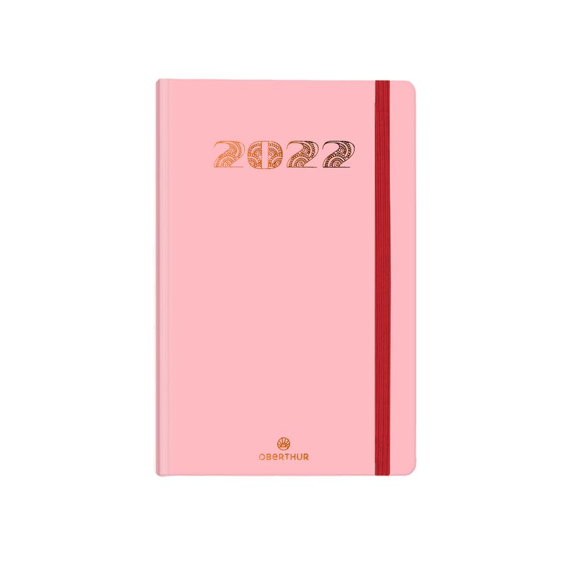 3664447107035-Agenda à élastique Cachemire - 1 semaine sur 2 pages - 10 x 15 cm - disponible dans diff-P_400009336_6-5