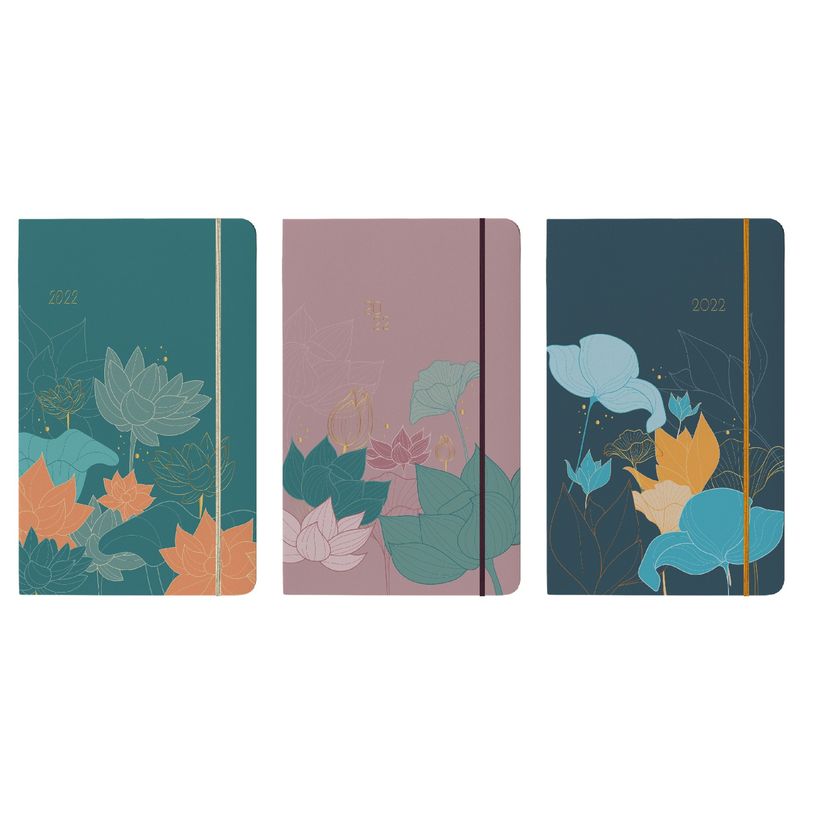 3664447107677-Agenda Giverny - 1 semaine sur 2 pages - 10 x 15 cm - disponible dans différents modèles-P_400009338_1-0