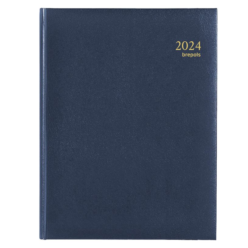 5412303005265-Agenda Lima Timing - 1 semaine sur 2 pages - 17 x 22 cm - bleu - Brepols-P_400009352_1-0