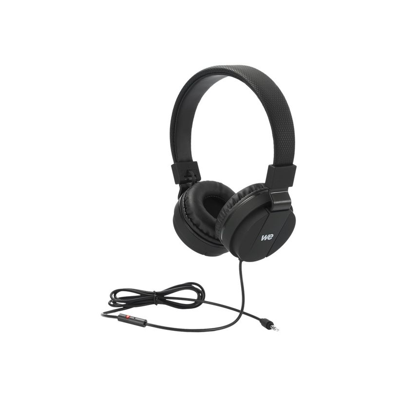 3304490420834-WE - casque filaire avec micro - arceau réglable - noir-P_400009393_1-0