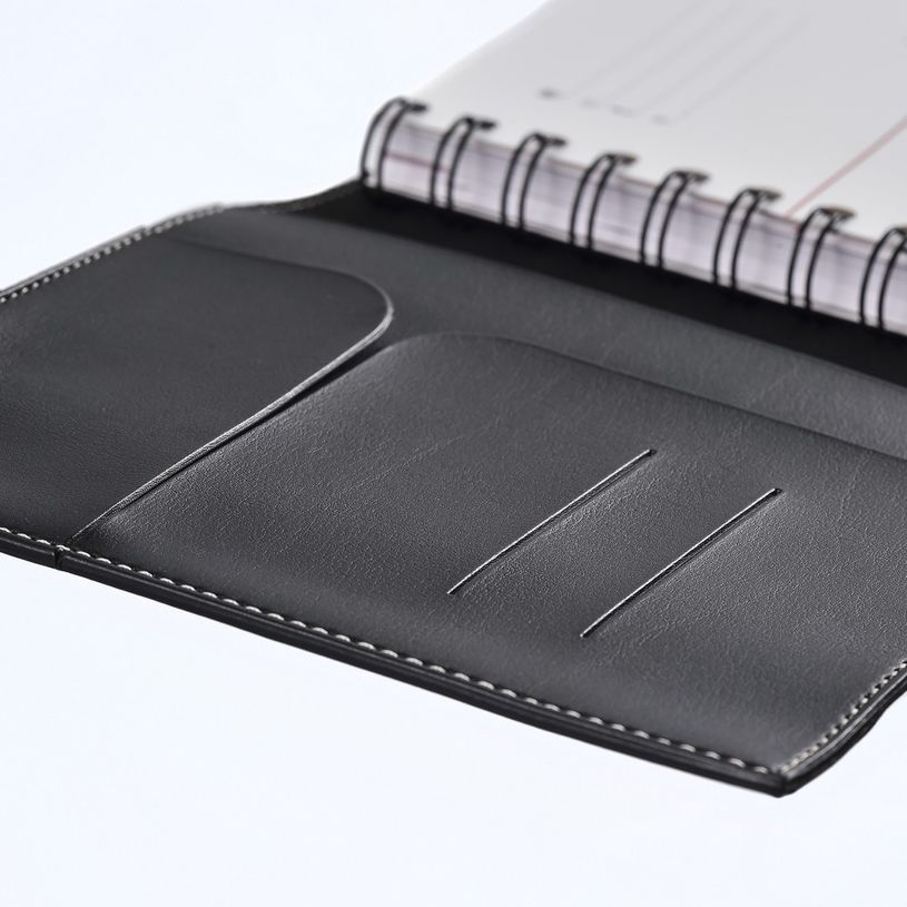 3147280124532-Agenda organiseur spiralé Oxford Voyage - 1 semaine sur 2 pages - 15 x 21 cm - noir - Ham-P_400009476_8-7