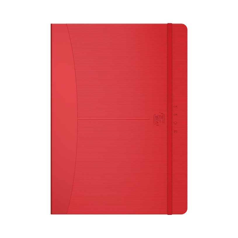 3020120126920-Agenda à élastique Signature - 1 jour par page - 15 x 21 cm - rouge - Oxford-P_400009491_1-0