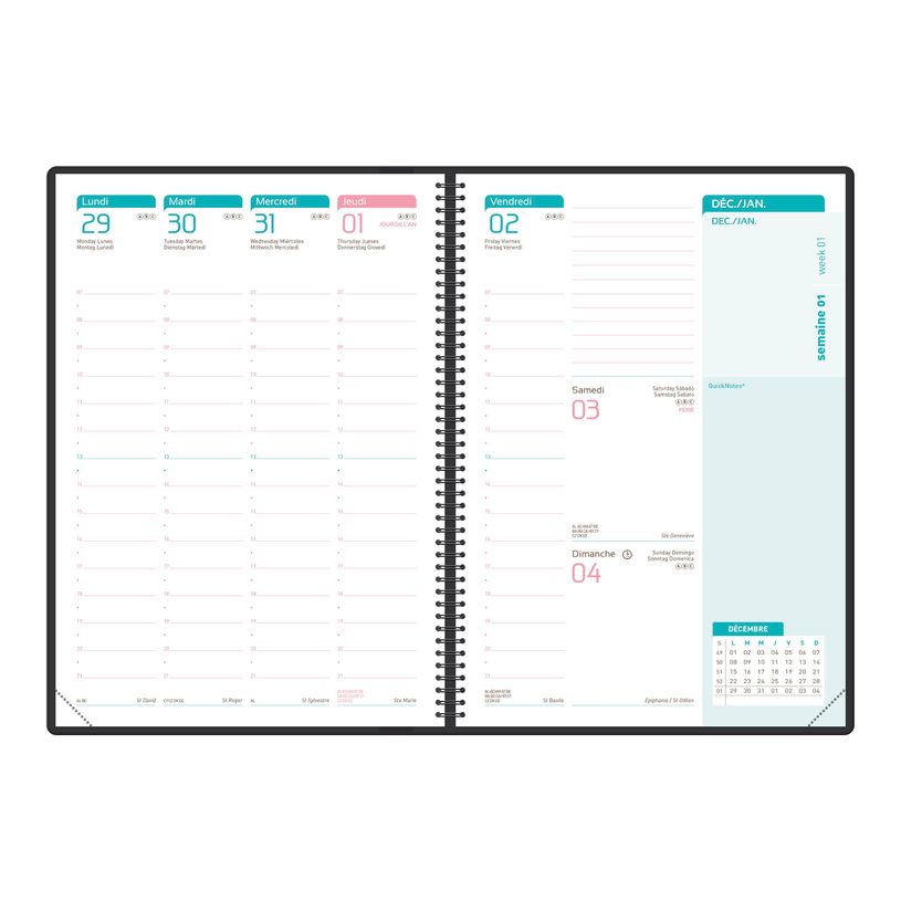 3147280208669-Agenda à spirale Oxford &Me - 1 semaine sur 2 pages - 15 x 21 cm - disponible dans diffé-P_400009505_4-3