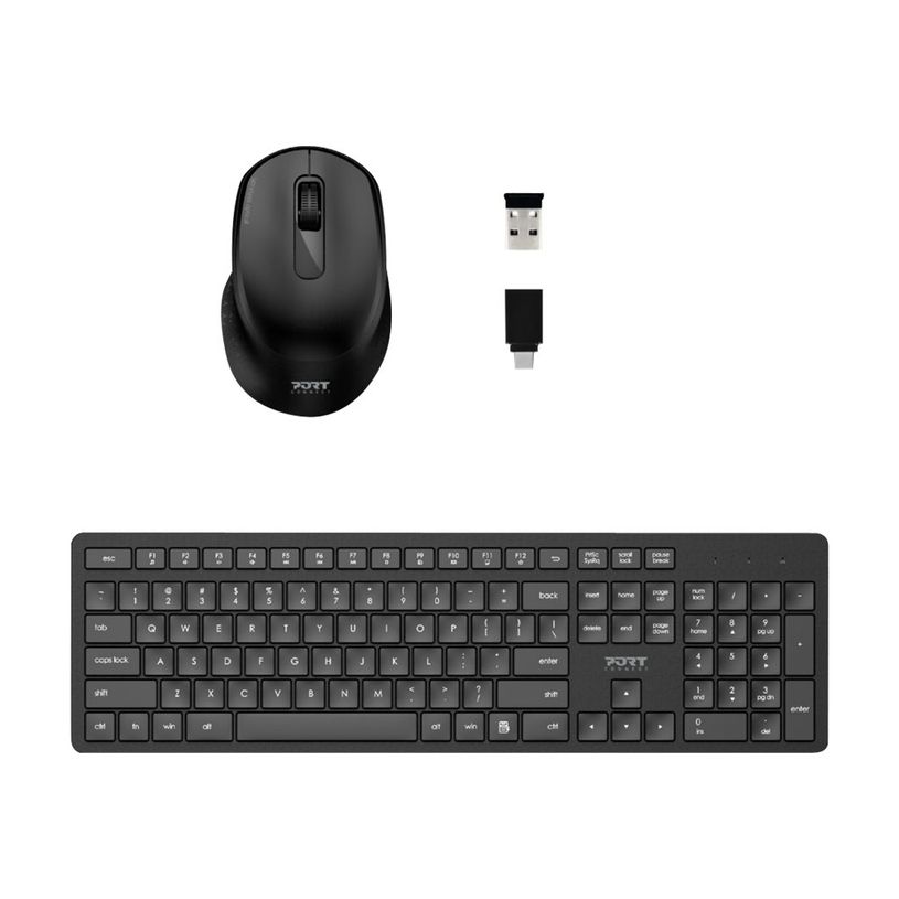 3567049009045-PORT Connect - Ensemble clavier et souris sans fil - Azerty-P_400009565_5-0