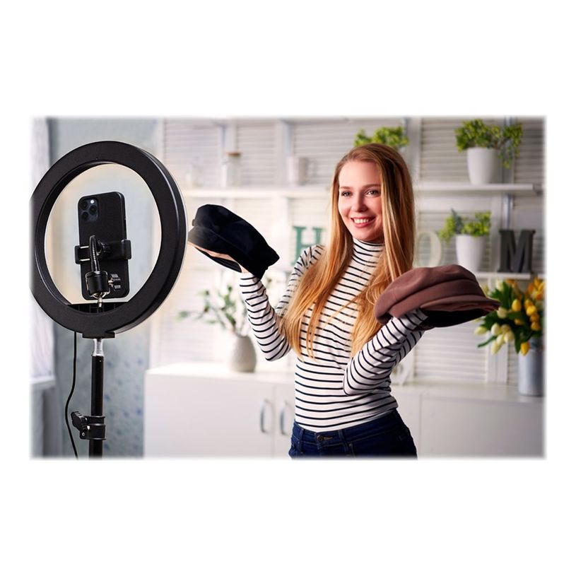 3571211456513-Bigben Vlogging XL - kit d'accessoires contenant un trépied téléscopique, un flash et u-P_400009645_4-3