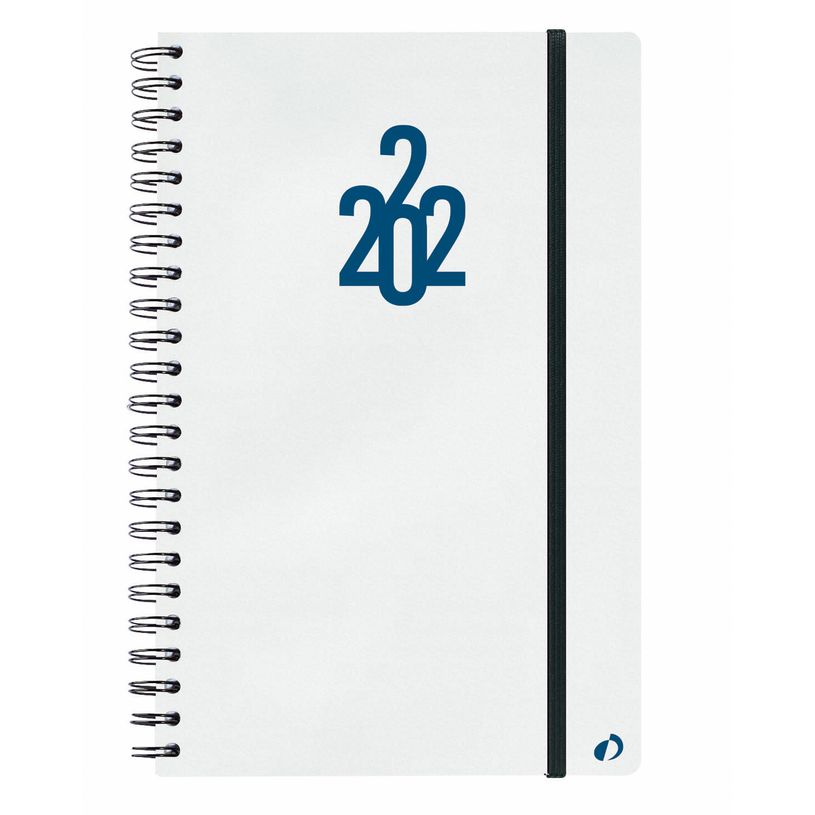 3371010459001-Agenda à spirale Oslo President - 1 semaine sur 2 pages - 21 x 27 cm - transparent - Quo -P_400009655_1-0
