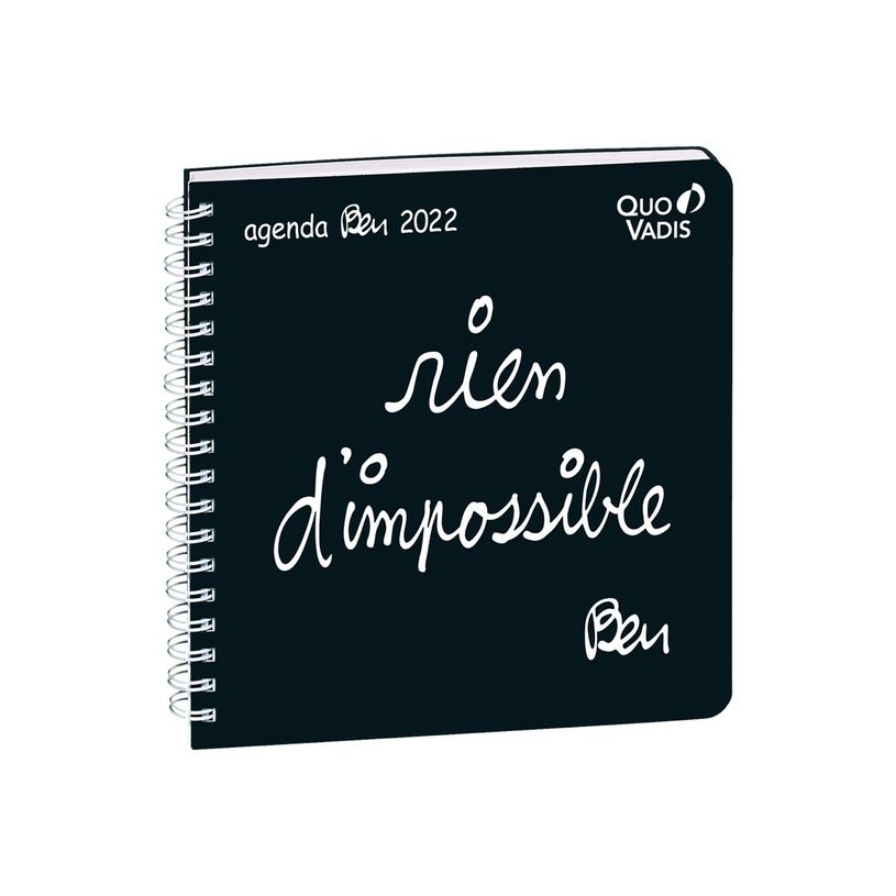 3371010468751-Agenda à spirale Ben - 1 semaine sur 2 pages - 16 x 16 cm - Quo Vadis-P_400009682_2-0