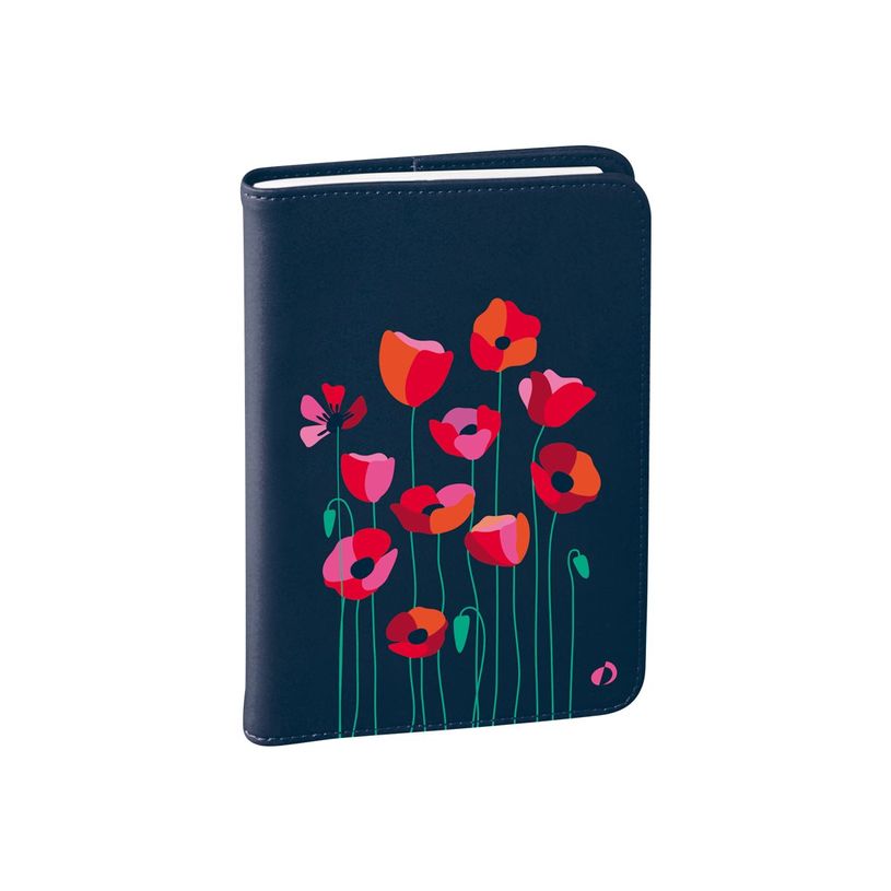 3371010459315-Agenda Bloom - 1 semaine sur 2 pages - 10 x 15 cm - bleu - Quo Vadis-P_400009688_3-0