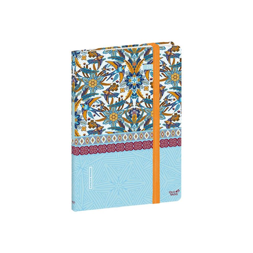 3371010467952-Agenda à élastique Catalina Estrada - 1 semaine sur 2 pages - 16 x 24 cm - oiseaux - Quo-P_400009690_2-0