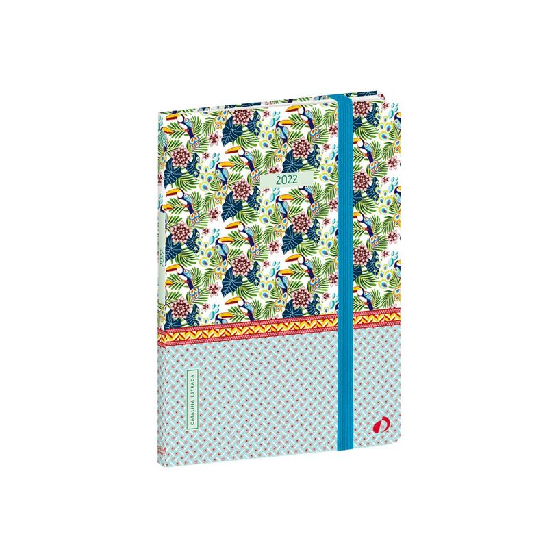 3371010467785-Agenda à élastique Catalina Estrada - 1 semaine sur 2 pages - 10 x 15 cm - toucan - Quo -P_400009695_2-0