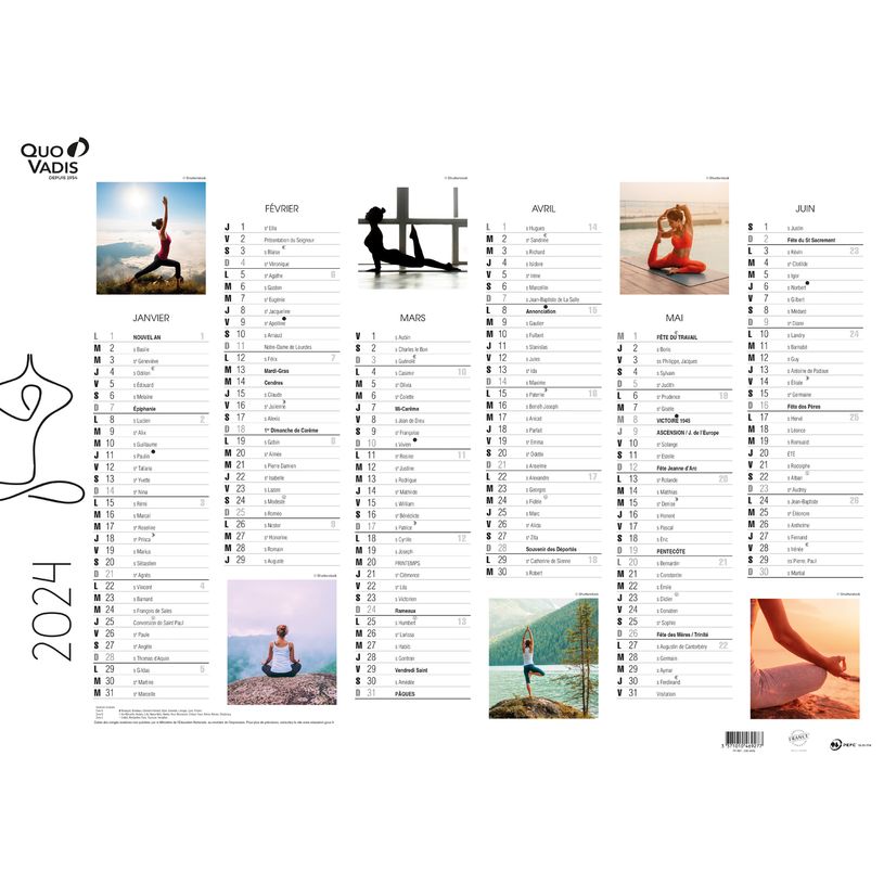 3371010469277-Quo Vadis - Calendrier Fantaisie 6 mois par face - 55 x 40,5 cm - yoga-P_400009725_1-0