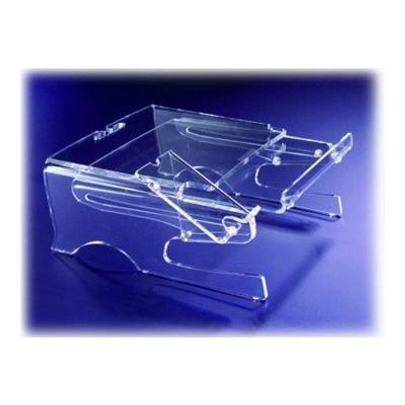 8717399990899-Bakker Elkhuizen Q-deskmanager 150 - support écran avec porte document - transparent-P_400009900_1-0