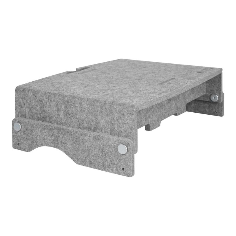 8719274674108-Bakker Elkhuizen Q-riser 110 Circular - support écran - gris-P_400009907_1-0