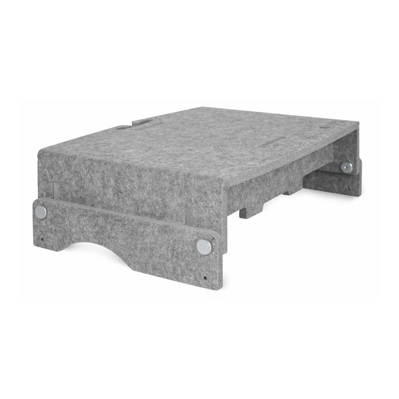 8719274674108-Bakker Elkhuizen Q-riser 110 Circular - support écran - gris-P_400009907_14-10