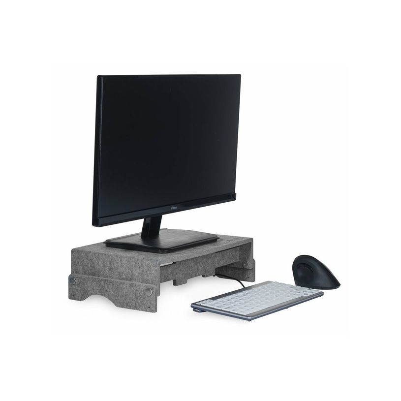 8719274674108-Bakker Elkhuizen Q-riser 110 Circular - support écran - gris-P_400009907_15-9