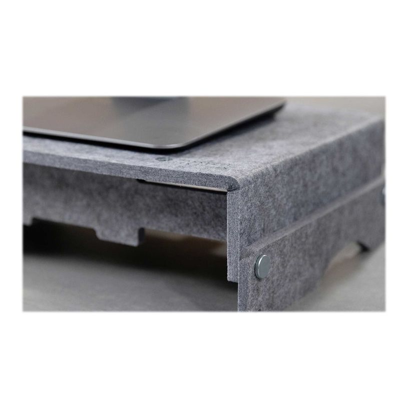 8719274674108-Bakker Elkhuizen Q-riser 110 Circular - support écran - gris-P_400009907_5-4