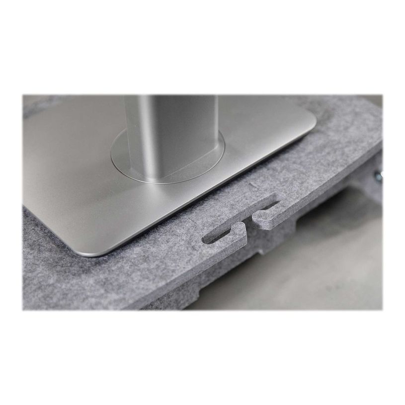 8719274674108-Bakker Elkhuizen Q-riser 110 Circular - support écran - gris-P_400009907_6-5