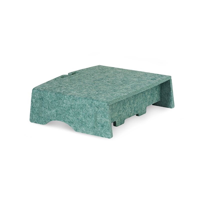 8719274674078-Bakker Elkhuizen Q-riser 90 circular - support écran - vert-P_400009911_1-0